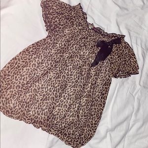 cheetah top